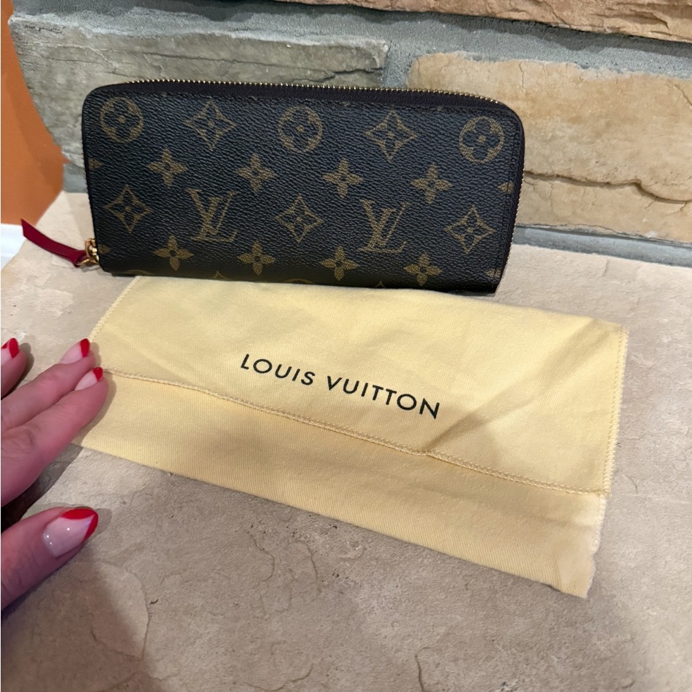 Louis Vuitton Clemence  Monogram Wallet